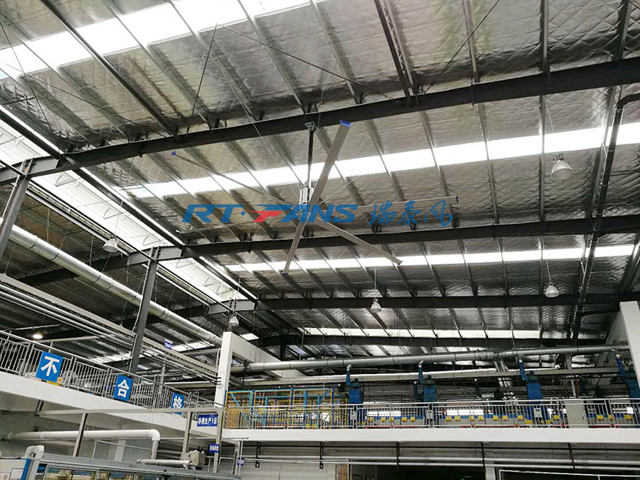 大型工業(yè)吊扇為什么更受廠房車間歡迎掩软？