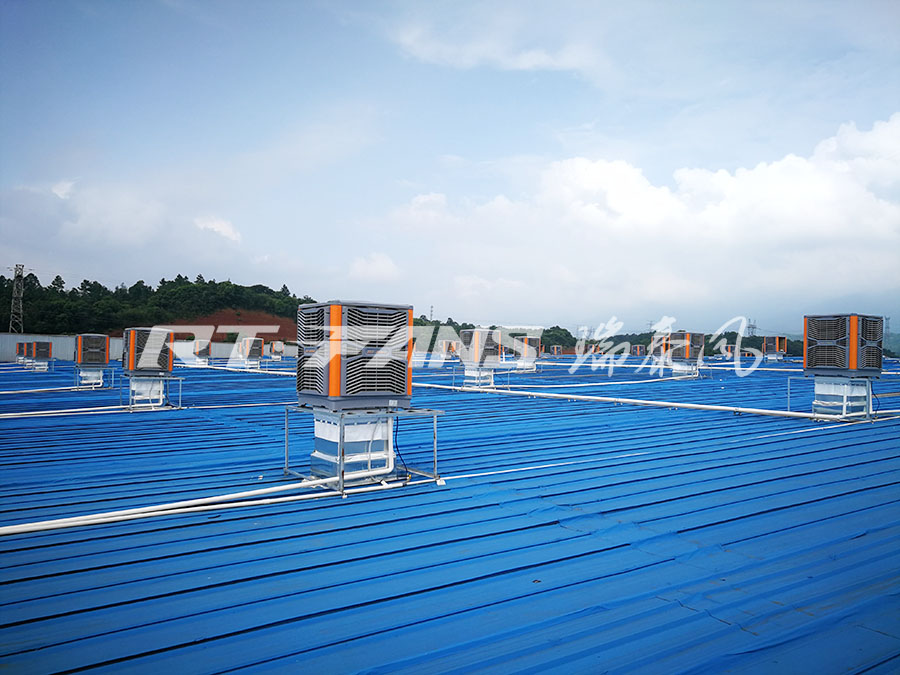工廠降溫,瑞泰風(fēng)環(huán)币鸪簦空調(diào),車間降溫
